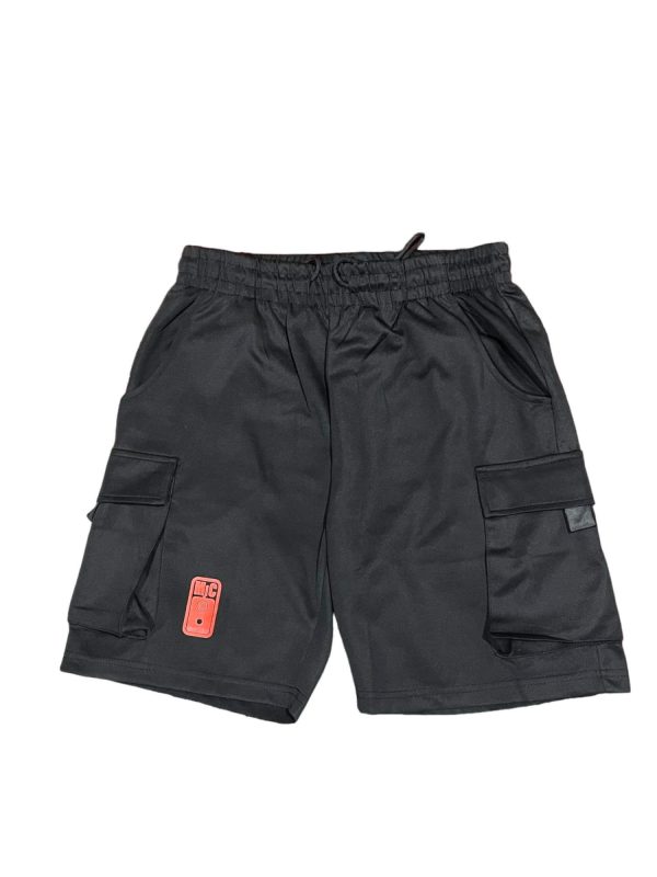 Pantalon-oversice-corto-color-negro-rojo-unisex-estilo-streetwear-urbano-musica-i-calle-lilper